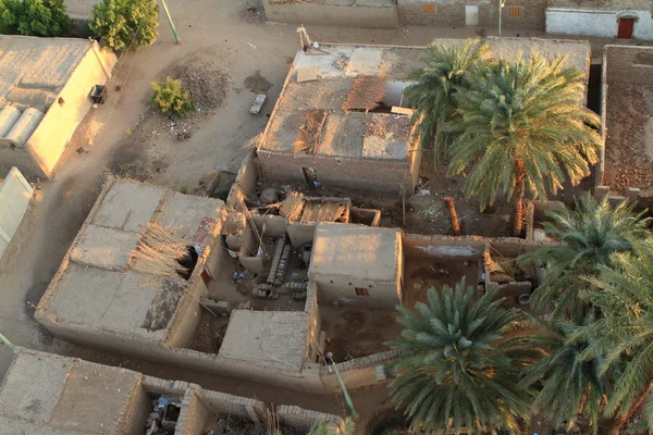 Pueblos cerca de Aswan en Egipto —  Fotos de Stock