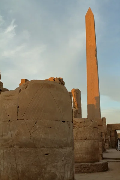 A Karnak templom Egyiptomban — Stock Fotó