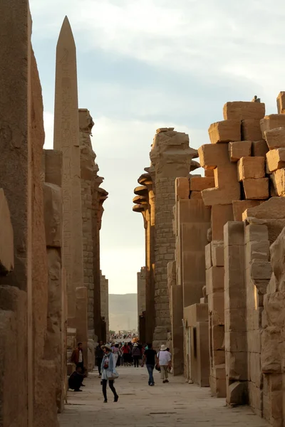 Karnak templet i Egypten — Stockfoto