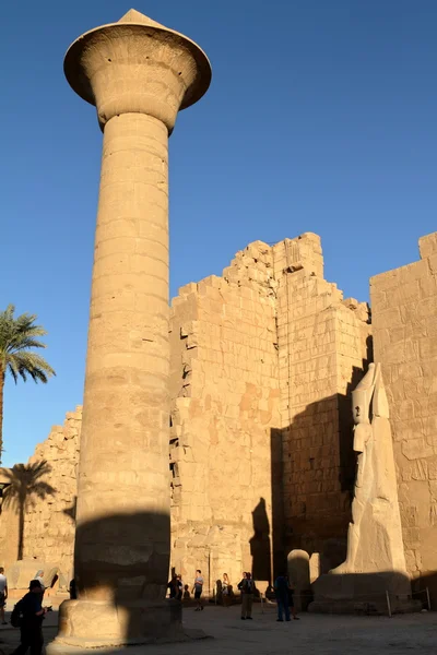 Karnak templet i Egypten — Stockfoto