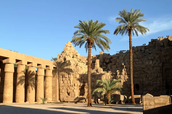 De tempel van Karnak in Egypte — Stockfoto