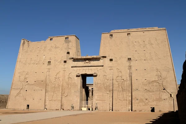 Le Temple d'Horus à Edfu en Egypte — Photo