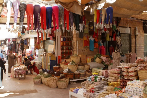 The Oriental Market of Aswan in Egypt — Stock Photo, Image