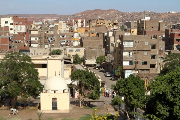 Staden av Aswan i Egypten — Stockfoto