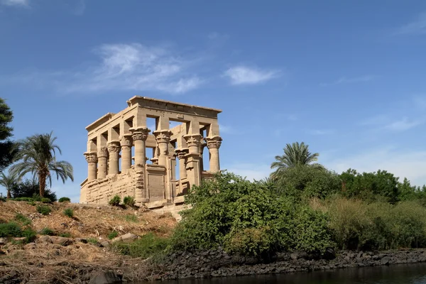 A Traianus-templom a Philae Egyiptomban — Stock Fotó