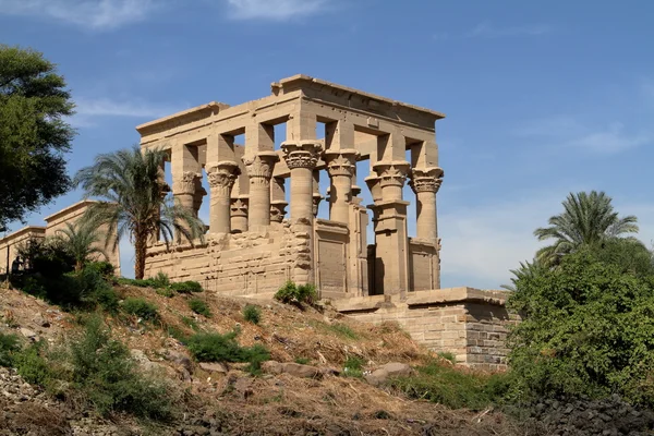 Trajanus tempel Philae i Egypten — Stockfoto