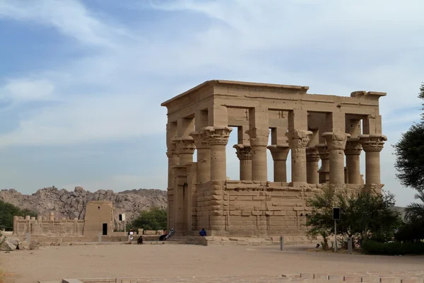 El templo de Trajano de Philae en Egipto — Foto de Stock