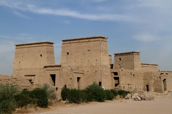 Isis temppeli Philae Egyptissä — kuvapankkivalokuva