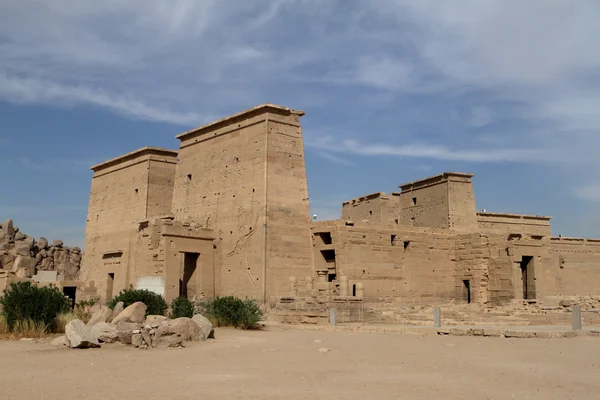 Philae, az egyiptomi Isis temploma — Stock Fotó