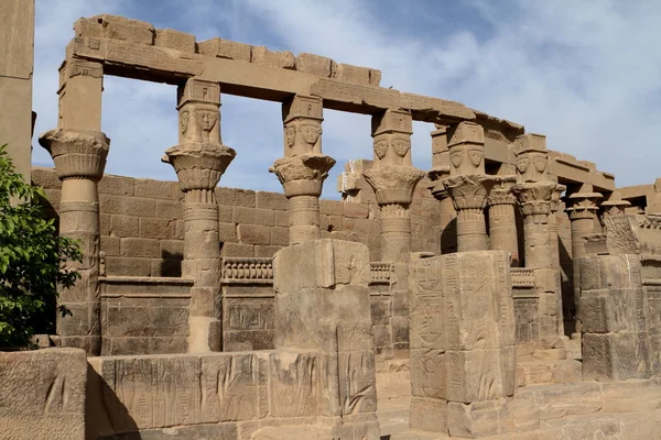 Trajanus tempel Philae i Egypten — Stockfoto