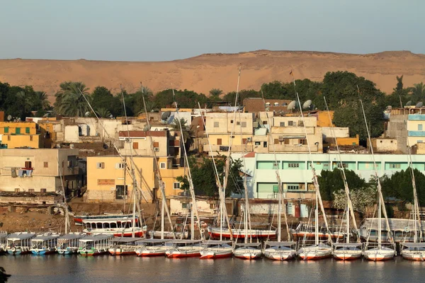 The Lake Nasser near Aswan in Egypt — Stock Photo, Image