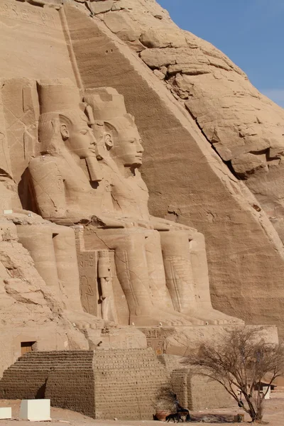 The temples of Abu Simbel in Egypt — Stock Photo, Image