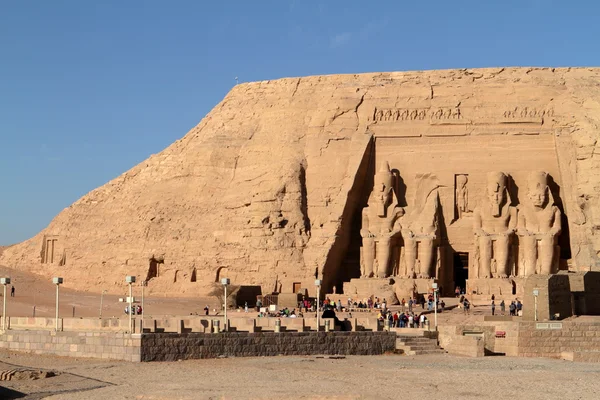 Los templos de Abu Simbel en Egipto — Foto de Stock