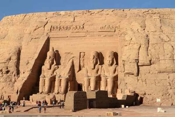 I templi di Abu Simbel in Egitto — Foto Stock