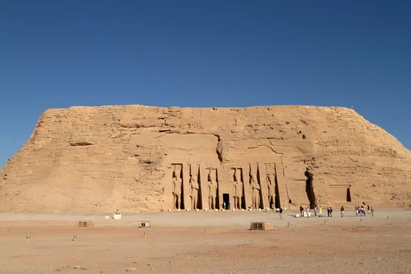 De tempels van Aboe Simbel in Egypte — Stockfoto