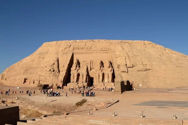 Los templos de Abu Simbel en Egipto — Foto de Stock