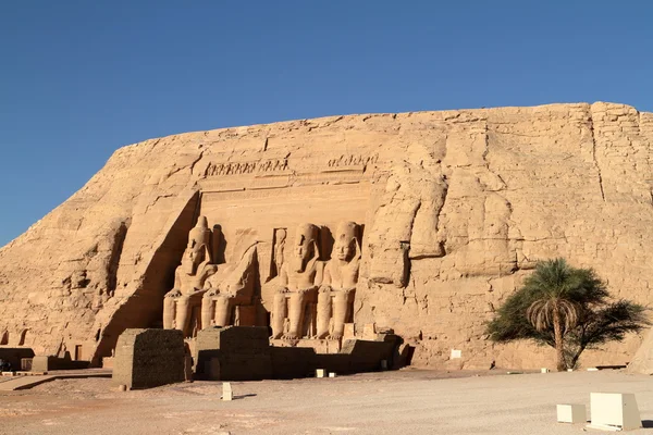 I templi di Abu Simbel in Egitto — Foto Stock