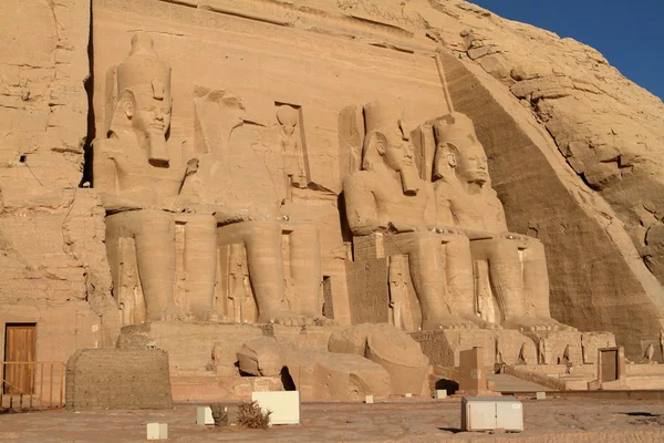 Os templos de Abu Simbel no Egito — Fotografia de Stock