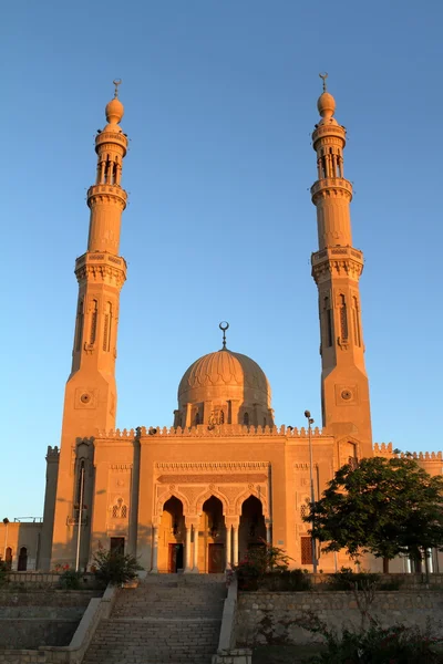 Moskén av Aswan i Egypten — Stockfoto