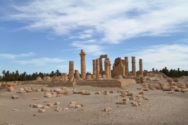 Sudan Soleb, tapınağın kalıntıları