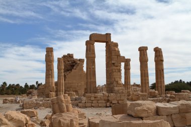 Sudan Soleb, tapınağın kalıntıları