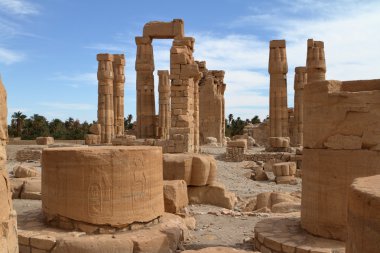 Sudan Soleb, tapınağın kalıntıları