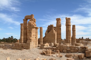 Sudan Soleb, tapınağın kalıntıları