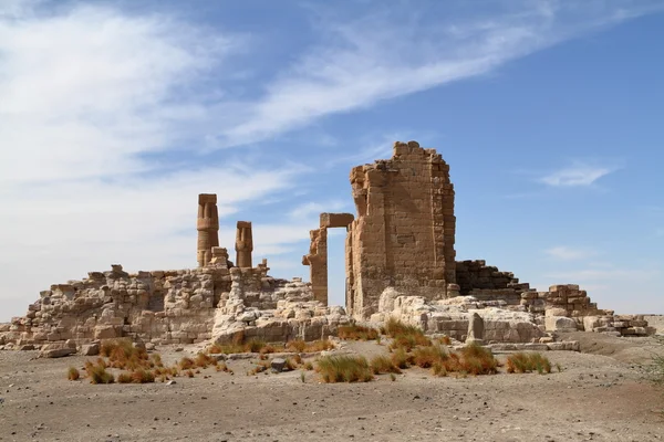 Las ruinas del templo de Soleb en Sudán — Foto de Stock