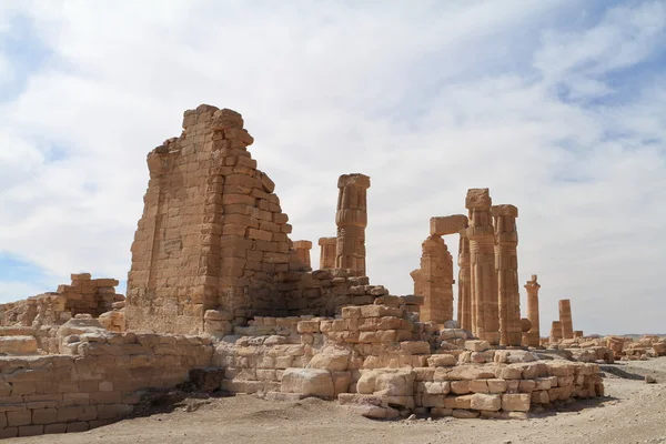 Templet ruinerna av Soleb i Sudan — Stockfoto