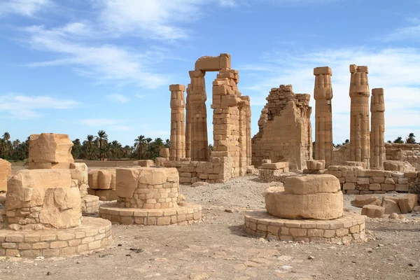 Templet ruinerna av Soleb i Sudan — Stockfoto