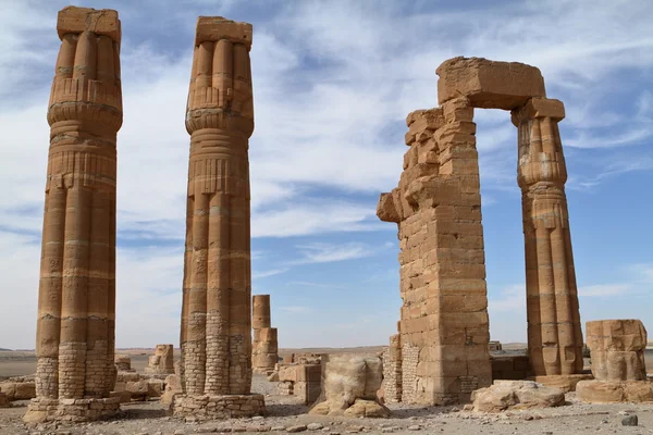 Templet ruinerna av Soleb i Sudan — Stockfoto