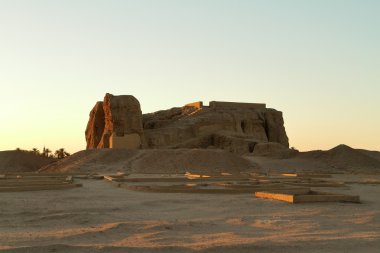 Sudan'daki Kerma'daki Deffufa Kalesi