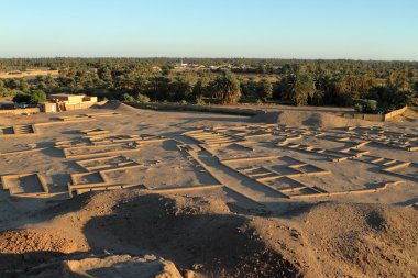 Sudan'daki Kerma'daki Deffufa Kalesi