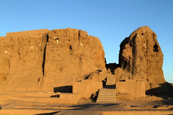 Le château Deffufa de Kerma au Soudan — Photo