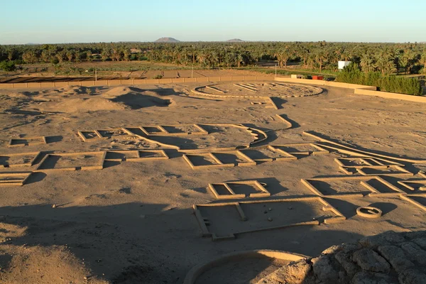 El Castillo de Deffufa de Kerma en Sudán — Foto de Stock