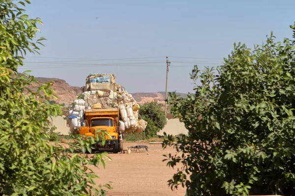 Transporte de mercancías en Sudán en África —  Fotos de Stock