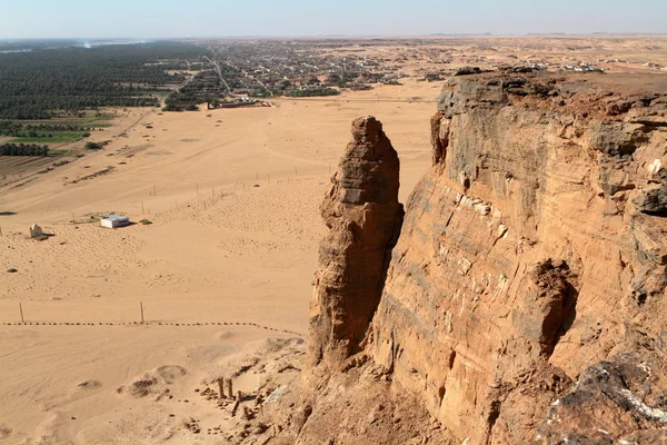 As ruínas do templo em Jebel Barkal no Sudão — Fotografia de Stock