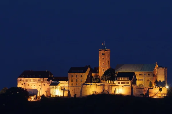 O Castelo de Wartburg em Eisenach, na Alemanha — Fotografia de Stock