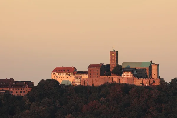 Hrad Wartburg v Eisenachu v Německu — Stock fotografie