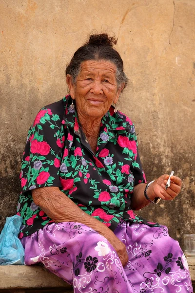 Mulher velha do Brasil — Fotografia de Stock