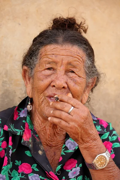 Mulher velha do Brasil — Fotografia de Stock