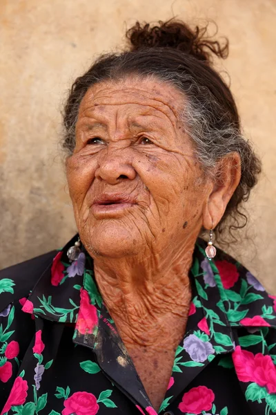 Old woman from Brazil Royalty Free Stock Photos