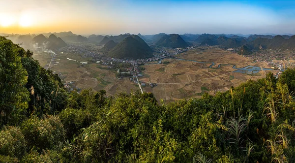 越南Bac Son山谷的景观 — 图库照片