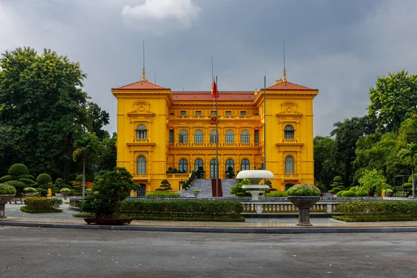 Palácio Presidencial Hanói Vietname Anos Outubro 2019 — Fotografia de Stock