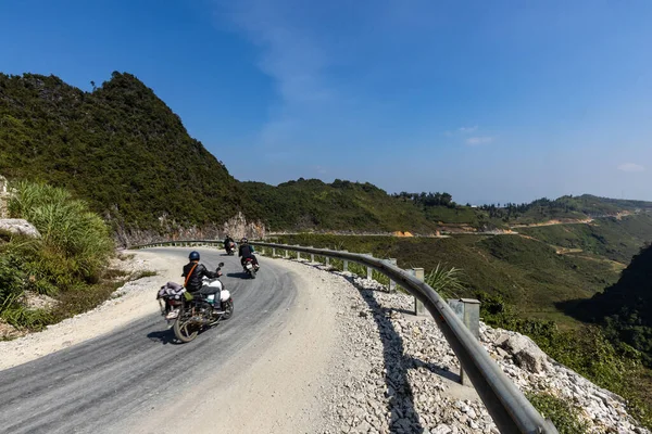 Die Straße Der Giang Schleife Vietnam — Stockfoto