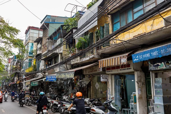 Barrio Histórico Ciudad Hanoi Vietnam Noviembre 2019 — Foto de Stock