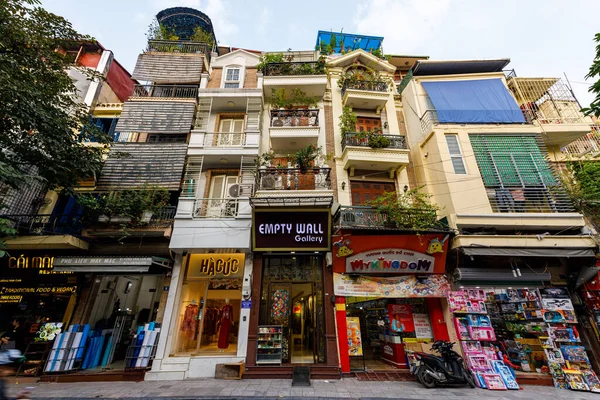 Den Historiska Stadsdelen Hanoi Vietnam November 2019 — Stockfoto