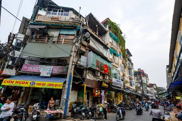 Historic Quarter City Hanoi Vietnam November 2019 — Stock Photo, Image