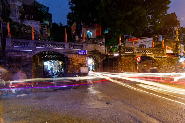 Παλιά Πύλη Της Πόλης Του Ανόι Στο Βιετνάμ Νοέμβριος 2019 — Φωτογραφία Αρχείου