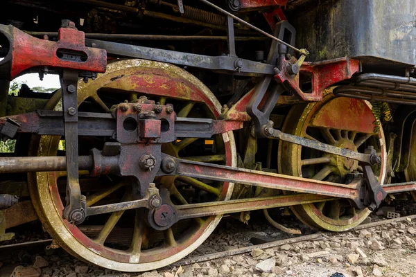 Storico Treno Vapore Carri Dalat Vietnam — Foto Stock